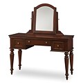 Home Styles 57 Wood Lafayette Vanity Table and Mirror