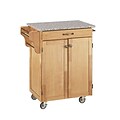 Home Styles 32.5 Solid Wood & Asian Hardwood Create-a-Cart Cuisine Cart