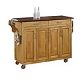 Home Styles Wood Kitchen Carts