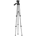 Vivitar VPT-1250 50 Professional Floor Standing Tripod, Silver/Black (VIV-VPT-1250)