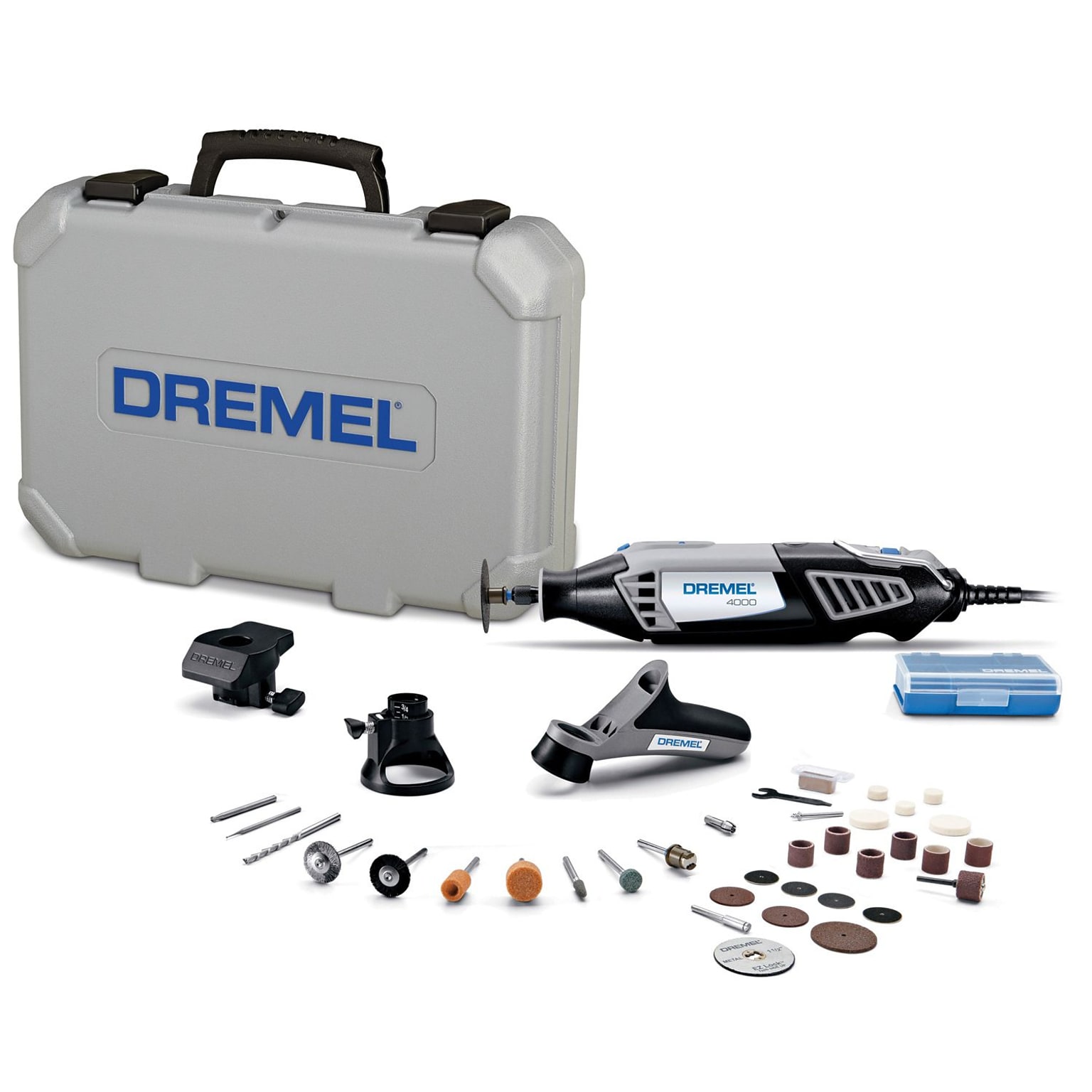 Dremel® 4000 Series 120 VAC 1.6 A Variable-Speed Rotary Tool Kit; 5000 - 35000 RPM