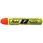 Markal® Paintstik® 4 3/4" x 11/16" F Marker; Fluorescent Orange