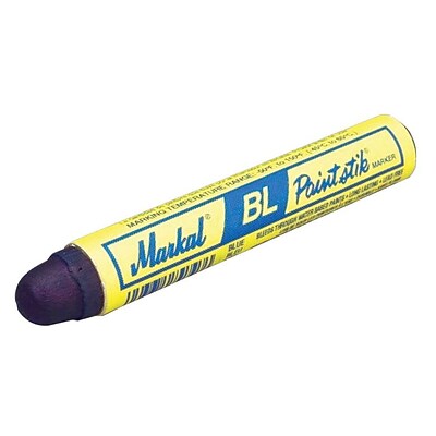 Markal® Paintstik® 4 3/4 x 11/16 BL Marker; Blue
