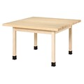 SHAIN Four-Student Table 30H x 48W x 48D Wood