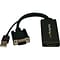 Startech VGA2HDU VGA to HDMI Adapter with USB Audio and Power Portable VGA to HDMI Converter