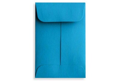 LUX #1 Coin Envelopes (2 1/4 x 3 1/2) 250/Box, Pool (LUX-1CO-102-250)