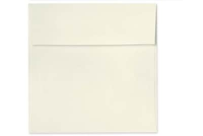 70 lb 5 3/4 x 5 3/4 Peel & Press Square Envelopes, Natural, 50/Pack