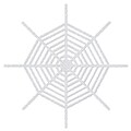 Beistle 6 Giant Shimmering Spider Web; White