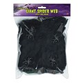 Beistle Flame Retardant Giant Spider Web; Black, 10.5/Pack