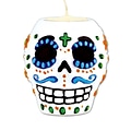 Beistle Day Of The Dead Male Tea Light Holder; 3/Pack