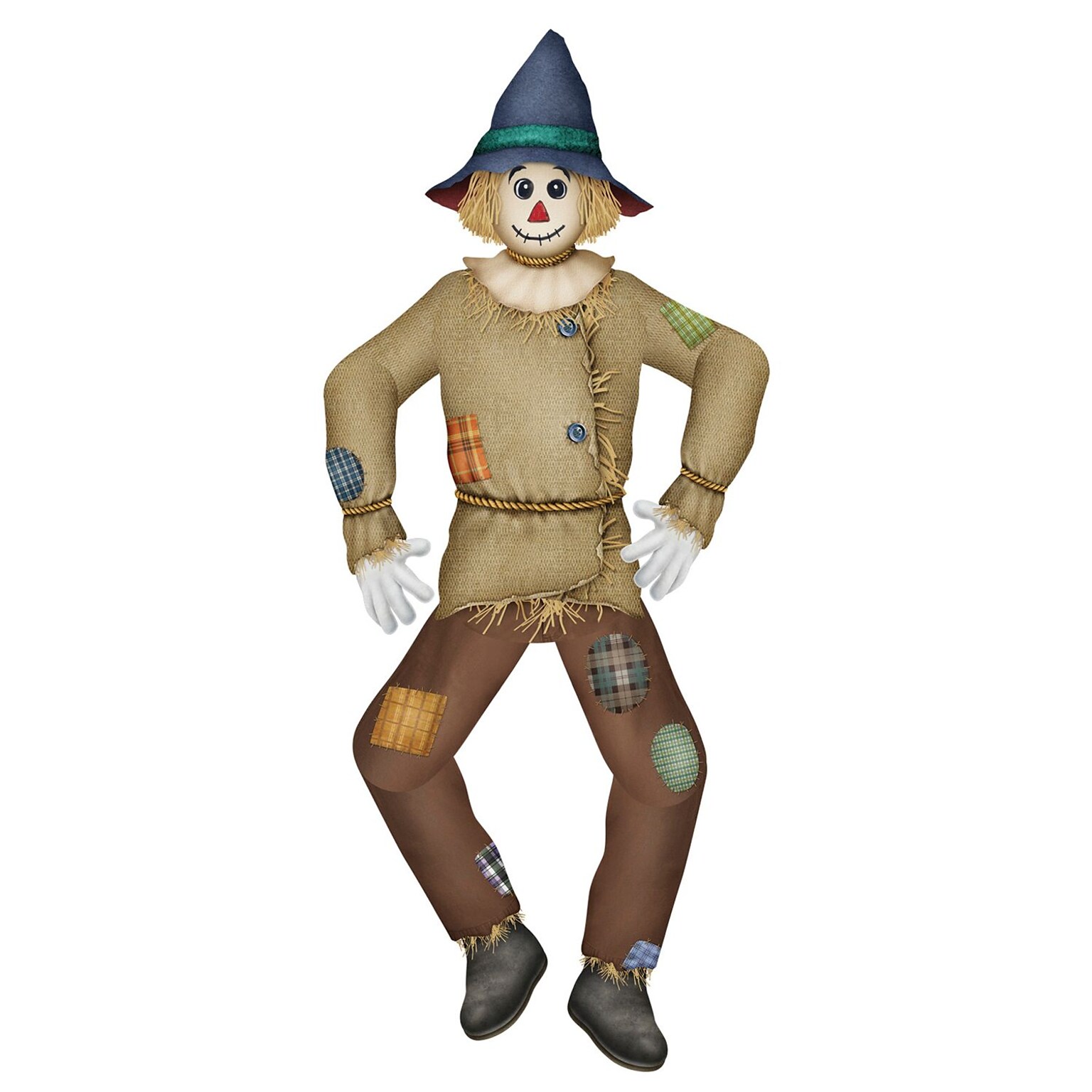Beistle 5 Jointed Scarecrow, 2/Pack