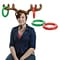 Beistle 27 & 7 1/4 Inflatable Reindeer Ring Toss; 2/Pack
