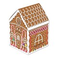 Beistle 8 Gingerbread House Centerpiece; 4/Pack