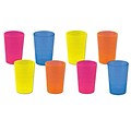 Beistle 1 1/2 oz. Neon Shot Glass; Assorted, 32/Pack