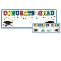 Beistle Congrats Grad Sign Banner, 3/Pack (50478)