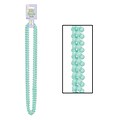 Beistle Baby Shower Beads Necklace; 33, Mint Green