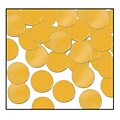 Beistle Dots Fanci Confetti; Gold, 5/Pack
