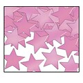 Beistle Stars Fanci Confetti; Pink, 5/Pack