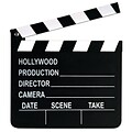 Beistle 7 x 8 Movie Set Clapboard; Black/White, 3/Pack