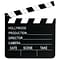 Beistle 7 x 8 Movie Set Clapboard; Black/White, 3/Pack