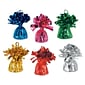 Beistle 6 oz. Metallic Wrapped Balloon Weights, Assorted, 12/Pack (50804-ASST)