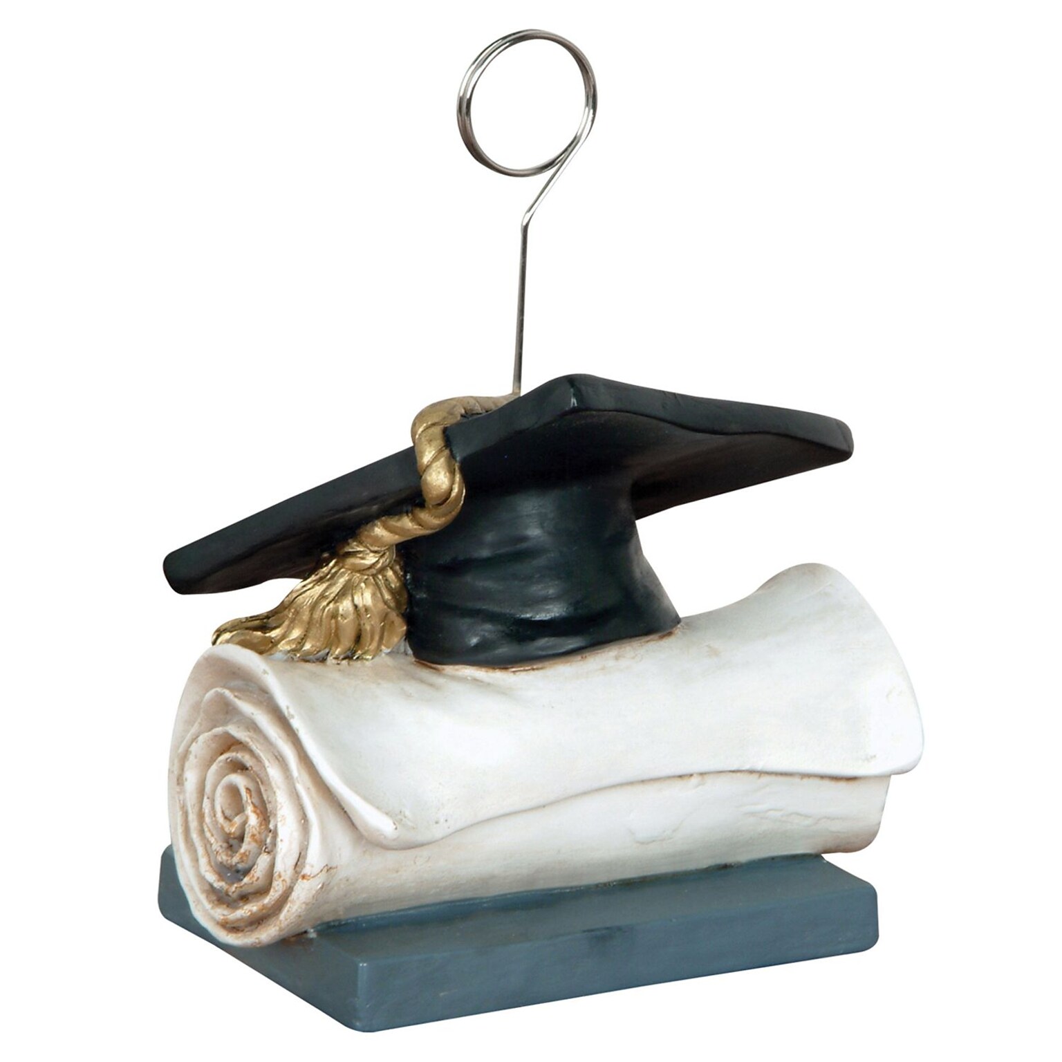 Beistle 6 oz. Grad Cap Photo/Balloon Holder; 3/Pack