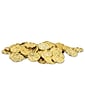 Beistle 1 1/2" Plastic Coins; Gold, 200/Pack