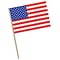 Beistle 4 x 6 Plastic American Flag; 36/Pack