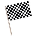 Beistle Plastic Checkered Flag, 36/Pack (50967)