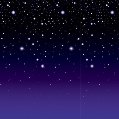 Beistle Starry Night Backdrop (52024)