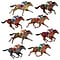 Beistle 29 Race Horse Props; 16/Pack