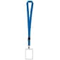Beistle 25" Lanyards with Card Holder, Blue, 4/Pack (54115-B)