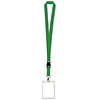 Beistle 25 Lanyards with Card Holder, Green, 4/Pack (54115-G)