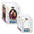 Beistle 6 x 7 3/4 Congrats Grad Photo Centerpiece; Multicolor, 8/Pack