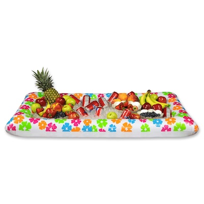 Beistle 4 5 3/4 x 28 Inflatable Luau Buffet Cooler