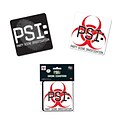 Beistle 3 1/2 Party Scene Investigation Coasters; 32/Pack