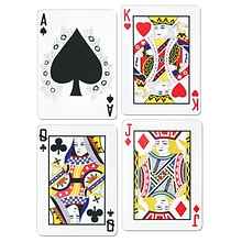Beistle 17 1/2 Playing Card Cutouts; 12/Pack