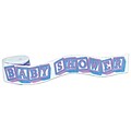 Beistle 2 1/2 x 30 Baby Shower Crepe Streamer; 5/Pack