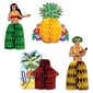 Beistle 5 1/2" Luau Playmates Centerpiece; 12/Pack