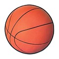 Beistle 13 1/2 Basketball Cutouts; 10/Pack