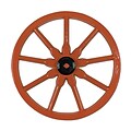 Beistle 23 Plastic Wagon Wheel, Brown/Black, 3/Pack (55570)