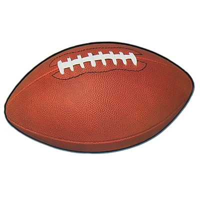 Beistle 11 x 18 Football Cutouts; 10/Pack