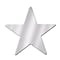 Beistle 9 Foil Star Cutouts, Silver, 13/Pack (55838-S)