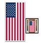 Beistle 30" x 5' American Flag Door Cover; 3/Pack