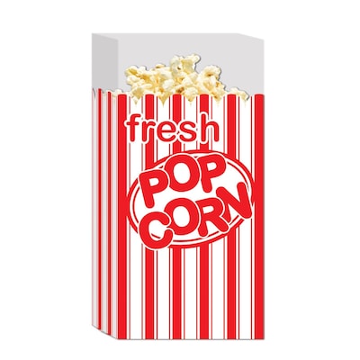 Beistle Popcorn Bag, 125/Pack (57822)