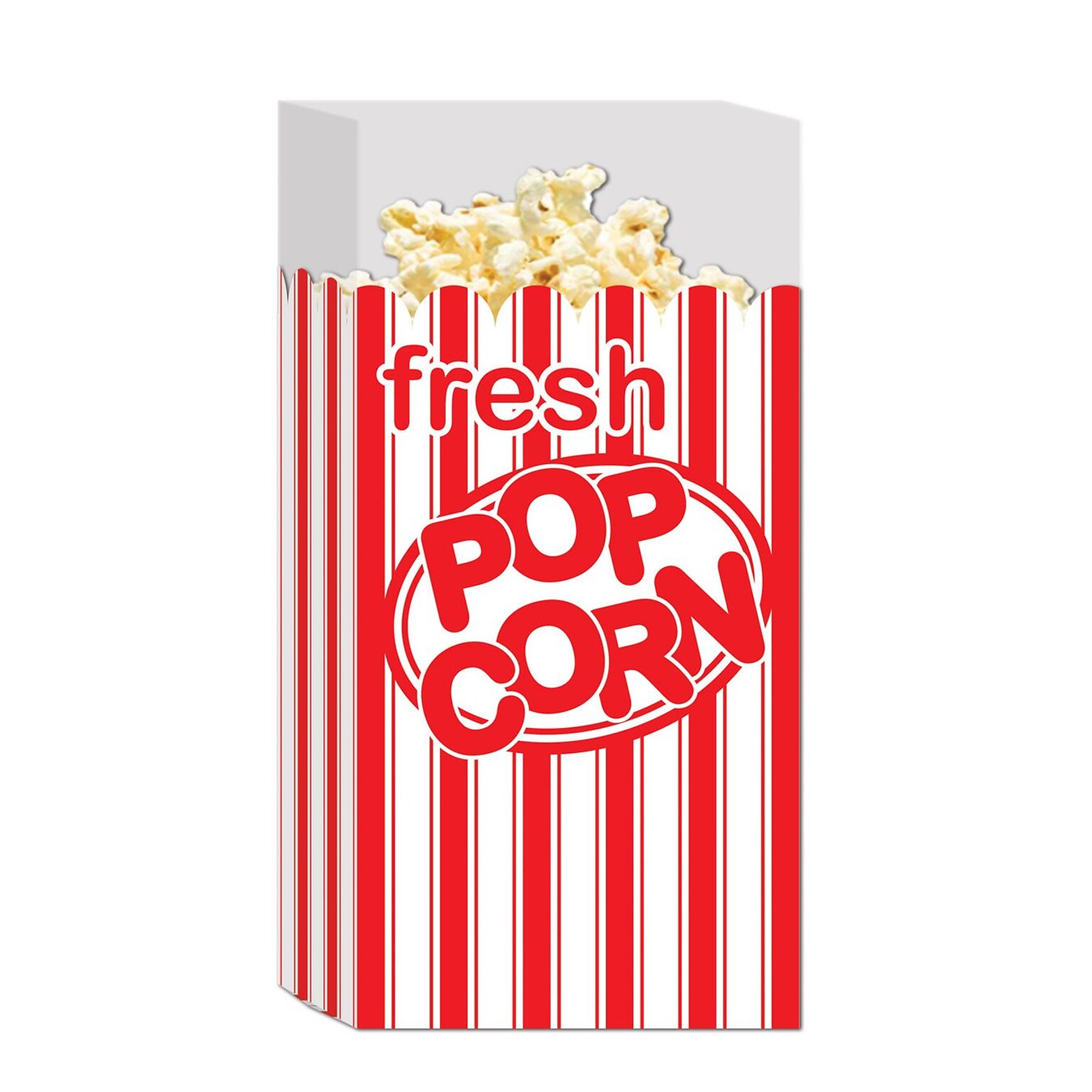 Beistle Popcorn Bag, 125/Pack (57822)
