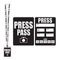 Beistle 25 Press Party Pass