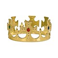 Beistle Jeweled Kings Crown, Gold