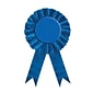 Beistle 3.75" x 6.5" Award Ribbon, Blue, Pack of 4 (60410-B)