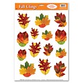 Beistle 12 x 17 Autumn Leaf Clings; 98/Pack